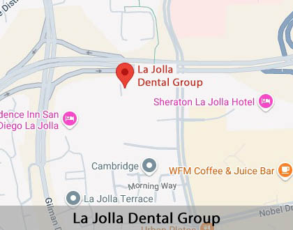 Map image for Which is Better Invisalign or Braces in La Jolla, CA