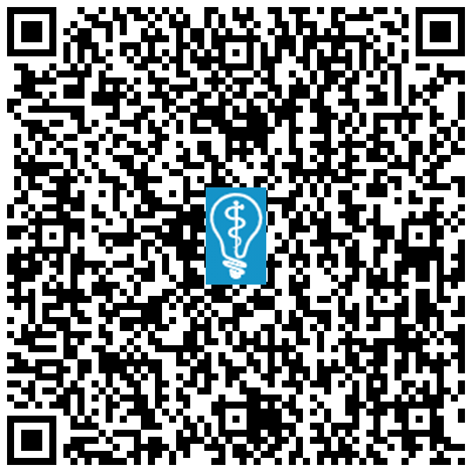 QR code image for Partial Denture for One Missing Tooth in La Jolla, CA